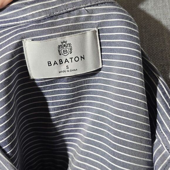 BABATON Aritzia NWT striped Button Down Shirt - Picture 5 of 5